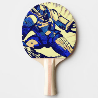 SF Anime Hero - Houtsnede (4) Tafeltennisbatje