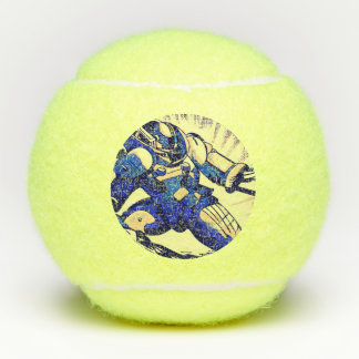 SF Anime Hero - Houtsnede (4) Tennisballen