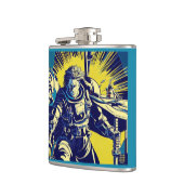 SF - Anime Hero Woodcut 1 Heupfles (Links)