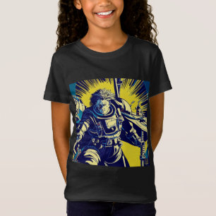 SF - Anime Hero Woodcut 1 T-shirt