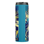 SF - Anime Hero Woodcut 1 Thermosbeker (Achterkant)