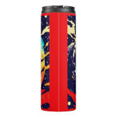 SF - Anime Hero Woodcut 2 Thermosbeker (Achterkant)