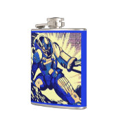 SF - Anime Hero Woodcut 4 Heupfles (Links)