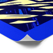 SF - Anime Hero Woodcut 4 Poster (Hoek)