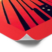 SF - Anime Starfighter Woodcut 1 Poster (Hoek)