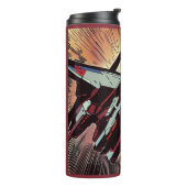 SF - Anime Starfighter Woodcut 2 Thermosbeker (Gedraaid links)