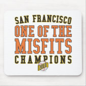 SF Baseball "One of the Misfits" 2010 Champions Muismat (Voorkant)