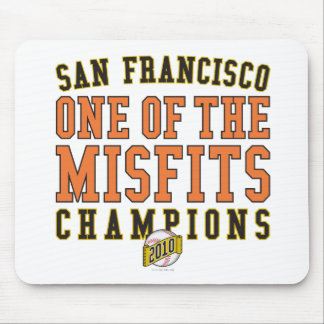 SF Baseball "One of the Misfits" 2010 Champions Muismat