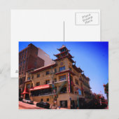 SF Chinatown Trade Mark Building Briefkaart (Voorkant / Achterkant)