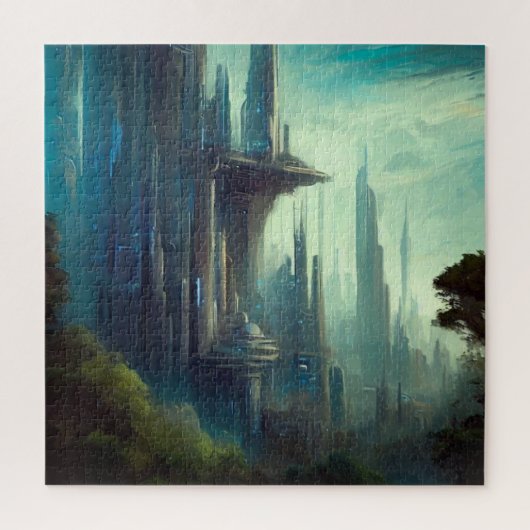 SF City Forest Planet (3) Legpuzzel (Verticaal)