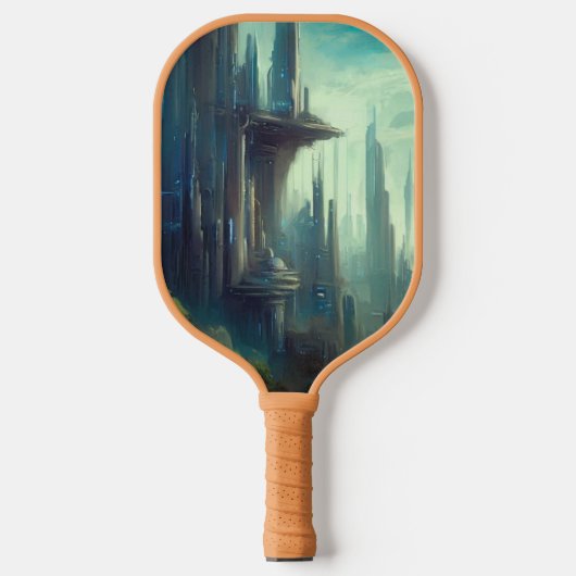 SF City Forest Planet (3) Pickleball Paddle (Voorkant)