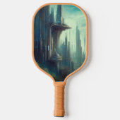 SF City Forest Planet (3) Pickleball Paddle (Achterkant)