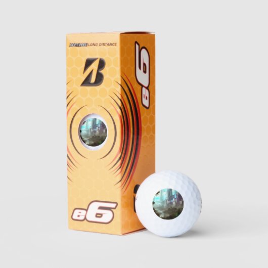 SF City Forest Planet (4) Golfballen (Verpakking)