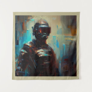 SF - Cyberpunk Hero 1 Wandkleed