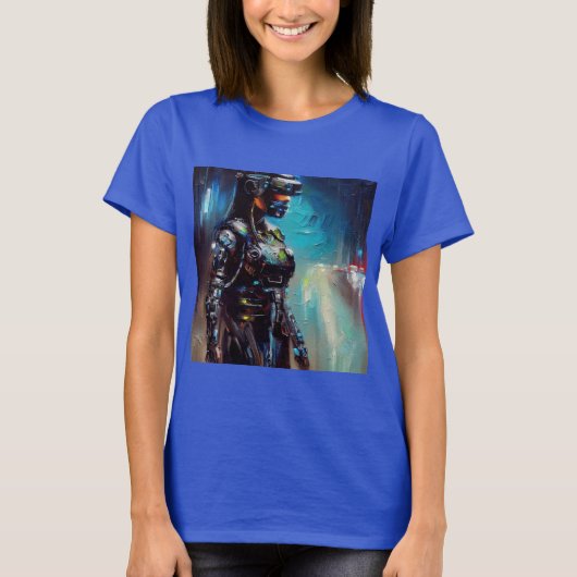 SF - Cyberpunk Hero 2 T-shirt (Voorkant)