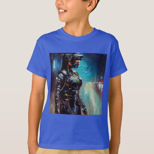 SF - Cyberpunk Hero 2 T-shirt (Voorkant)