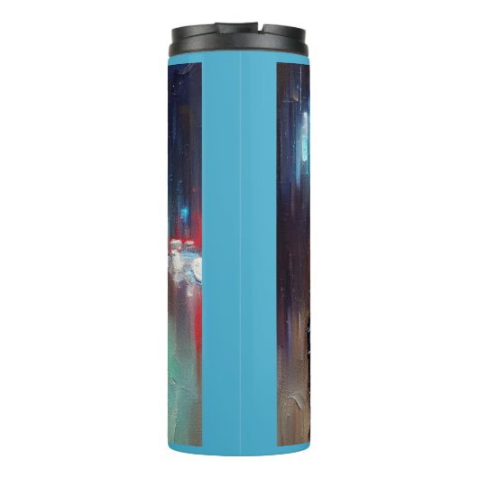 SF - Cyberpunk Hero 2 Thermosbeker (Achterkant)