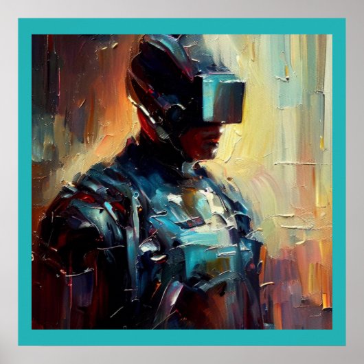 SF - Cyberpunk Hero 3 Poster (Voorkant)
