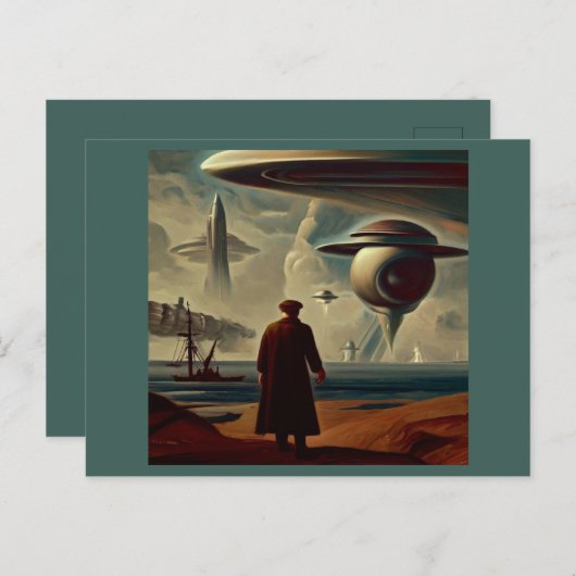 SF Deens Meesters 1 Briefkaart (Voorkant / Achterkant)