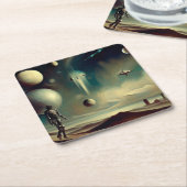 SF Deense Masters 2 Kartonnen Onderzetters (Schuin)