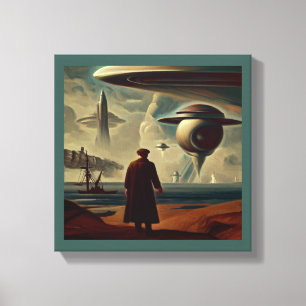 SF Deense Meesters 1 Canvas Afdruk