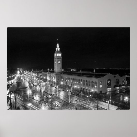 SF Ferry Building Print - Groot (Voorkant)