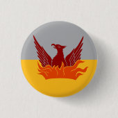 SF Fog Gold Flag Button (Voorkant)