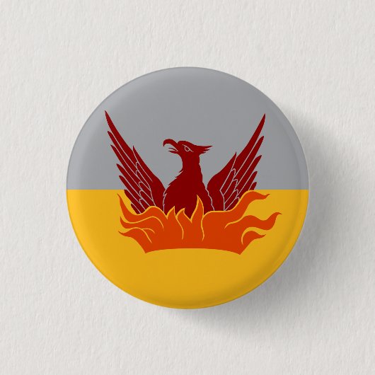 SF Fog Gold Flag Button (Voorkant)