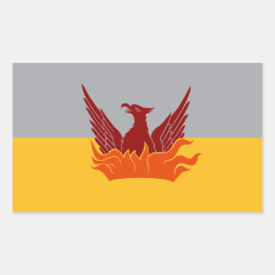 SF Fog & Gold Flag Sticker
