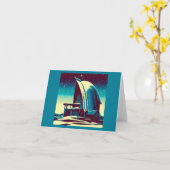 SF Futuristische Kerk 1 Kaart (Gele Bloem)