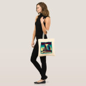 SF Futuristische Kerk 1 Tote Bag (Voorkant (model))