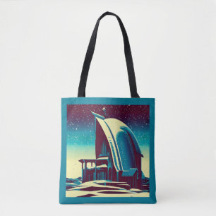 SF Futuristische Kerk 1 Tote Bag