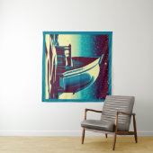 SF Futuristische Kerk 1 Wandkleed (In Situ (horizontaal))