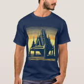 SF Futuristische Kerk 2 T-shirt (Voorkant)