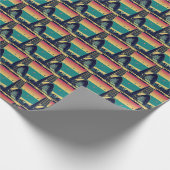 SF Futuristische Kerk 3 Cadeaupapier (Hoek)