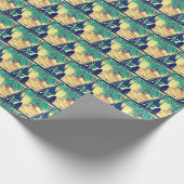 SF Futuristische Kerk 3 Cadeaupapier (Hoek)