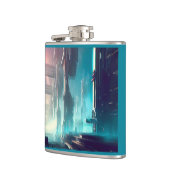 SF Futuristische Stad 1 Heupfles (Links)