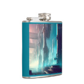 SF Futuristische Stad 1 Heupfles (Rechts)