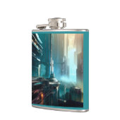 SF Futuristische Stad 3 Heupfles (Links)