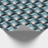 SF Futuristische Stad 4 Cadeaupapier (Hoek)