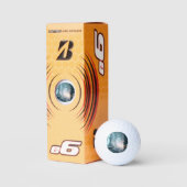 SF Futuristische Stad (4) Golfballen (Verpakking)