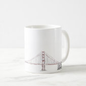 SF Golden Gate Bridge Koffiemok (Voorkant rechts)