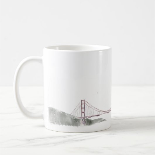 SF Golden Gate Bridge Koffiemok (Links)