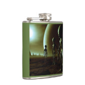 SF Grijze Aliens 1 Heupfles (Rechts)