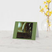 SF Grijze Aliens 1 Kaart (Gele Bloem)