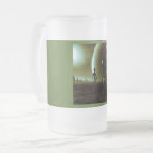 SF Grijze Aliens 1 Matglas Bierpul (Voorkant links)