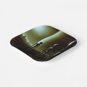 SF Grijze Aliens 1 Papieren Bordje (Gebogen)