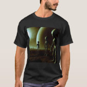 SF Grijze Aliens 1 T-shirt (Voorkant)