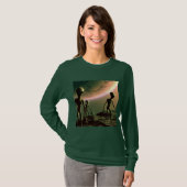 SF Grijze Aliens 2 T-shirt (Voorkant volledig)