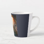 SF Hero aan boord van ruimteschip 1 Latte Mok (Rechts)